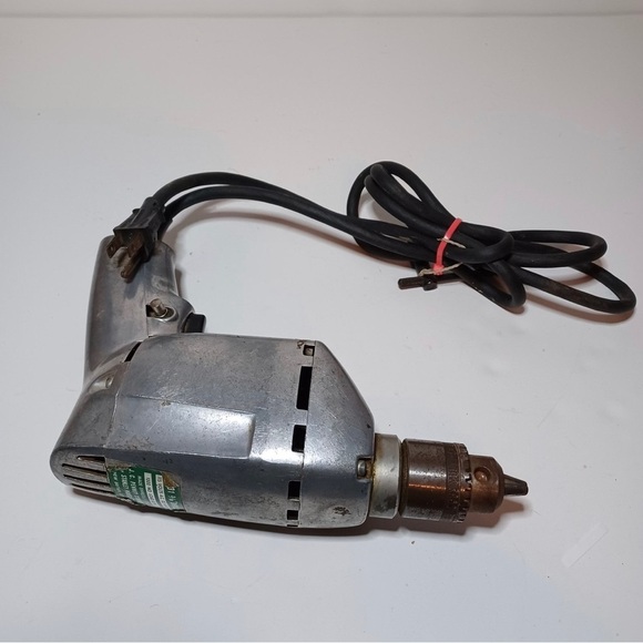 VINTAGE STANLEY CORDED DRILL MODEL 4031 3/8" DRILL TESTED WORKING - Picture 4 of 8